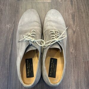 To Boot Men's Taupe Suede Oxfords